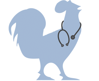 The Country Veterinary Hospital Chicken Logo